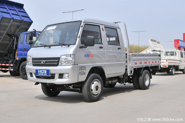 福田时代 驭菱VQ2 1.5L 114马力 汽油/CNG 3.05米双排栏板微卡(BJ1032V4AV5-DB)