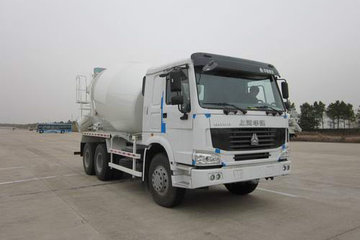 中国重汽 HOWO 336马力 6X4 混凝土搅拌车(华建牌)(HDJ5253GJBHO)