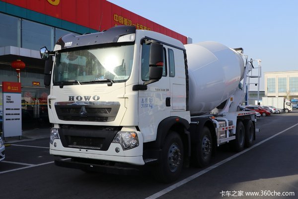 中国重汽 HOWO T5G 340马力 8X4 7.73方混凝土搅拌车(唐鸿重工牌)(XT5317GJBT5E12)