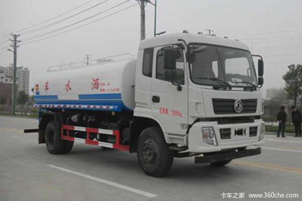 东风新疆 专底系列 130马力 4X2 绿化喷洒车(华通牌)