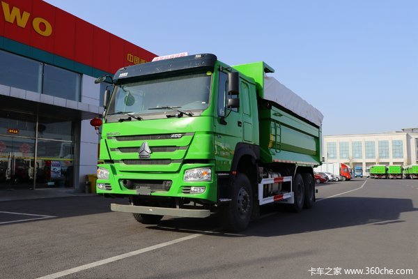 中国重汽 HOWO重卡 400马力 6X4 5.6米自卸车(国六)(ZZ3257V3847F1)