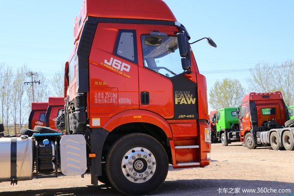 一汽解放新j6p重卡领航版2020款550马力6x4