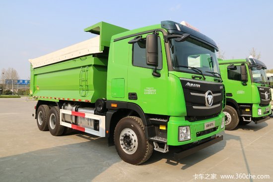 福田欧曼gtl基本型440马力6x452米自卸车国六bj3259y6dll17
