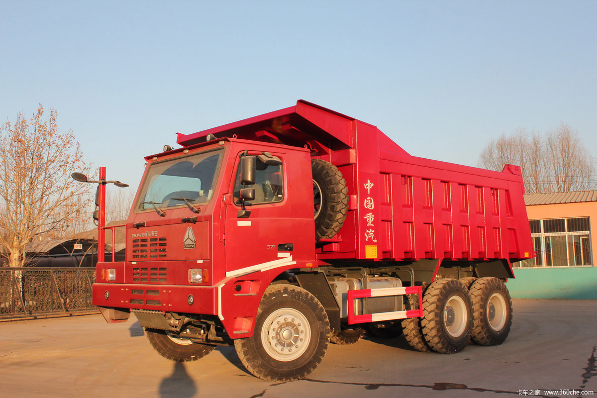 【图】中国重汽 howo 370马力 6x4 宽体矿用自卸车_实拍图片_93227