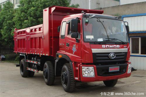 福田瑞沃 5系中卡 190马力 6X2 6.2米自卸车(BJ3172V5PDB-F1)
