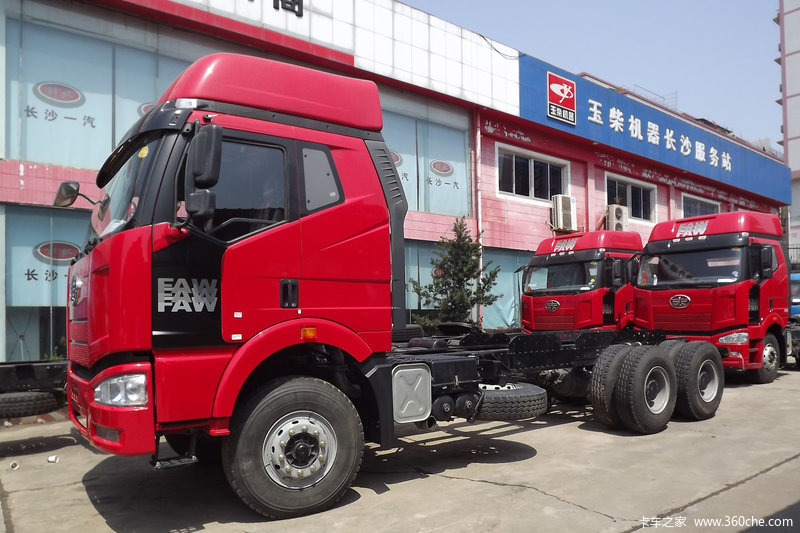 【图】解放 j6p重卡 330马力 6x4 7米自卸车(ca3250p66k2l3bt1e)_实拍