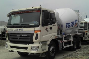 福田 欧曼ETX 6系 336马力 6X4 混凝土搅拌车(华建牌)(HDJ5251GJBAU)