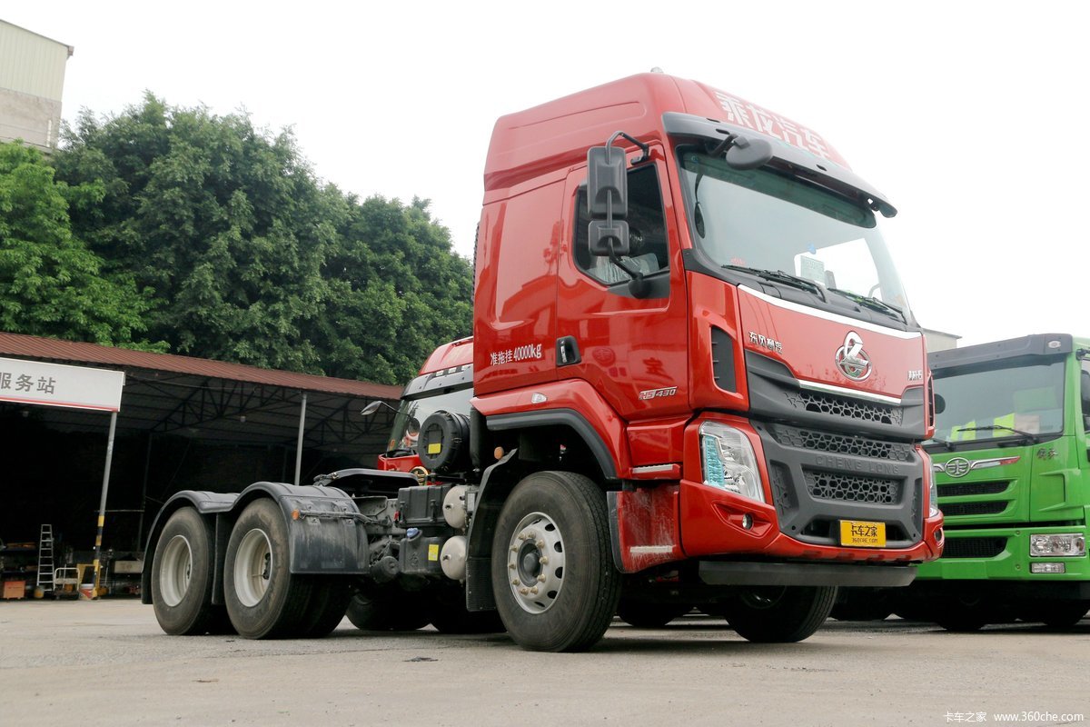 【图】东风柳汽 乘龙h5重卡 430马力 6x4牵引车(轻量化440后桥)(lz4