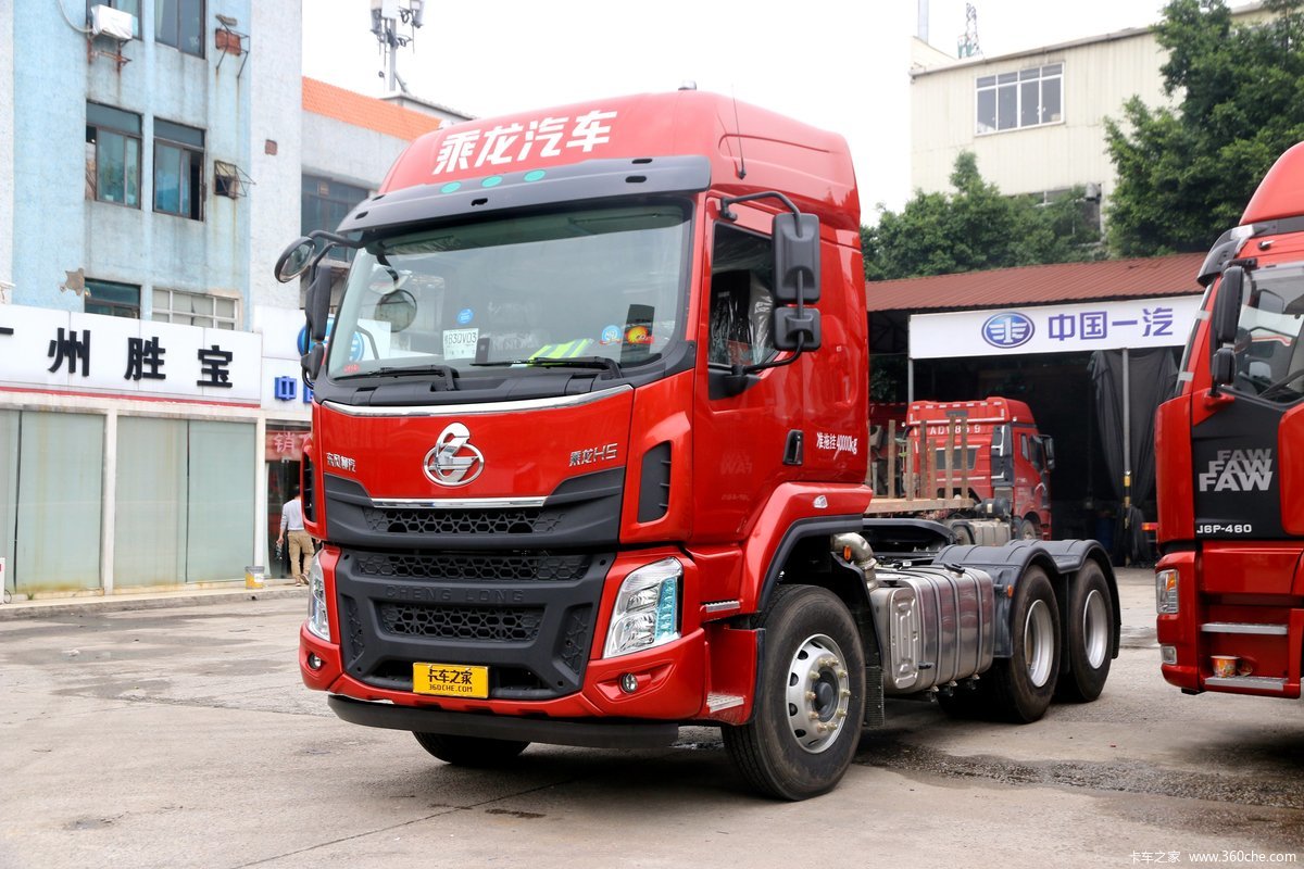 【图】东风柳汽 乘龙h5重卡 430马力 6x4牵引车(轻量化440后桥)(lz4