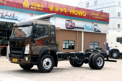 中国重汽HOWO G5X中卡 220马力 4X2 5.2米排半栏板载货车(ZZ1187K421DF1)
