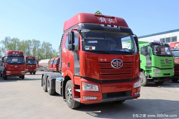 一汽解放 新J6P重卡 460马力 6X4牵引车(457后桥)(CA4250P66K24T1A1E5)