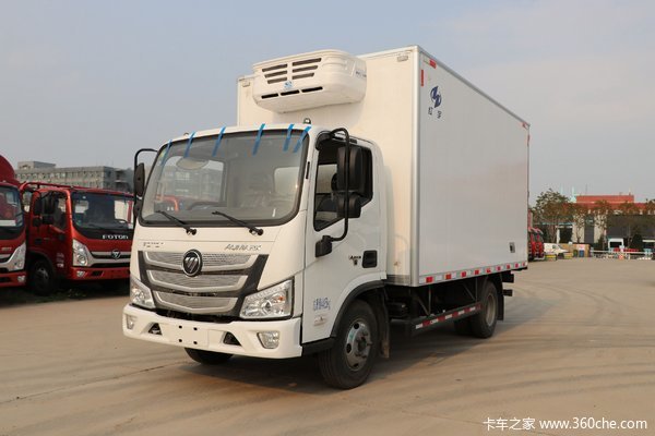 福田 欧马可S3系 131马力 4X2 4.04米冷藏车(红宇牌)(HYJ5040XLCB17)