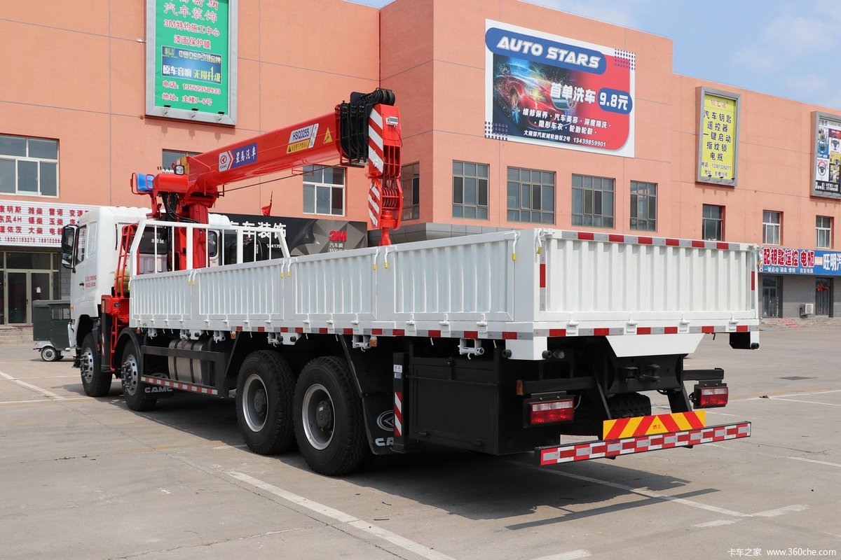 【图】华菱之星 400马力 8x4 随车吊(ah5310jsq1l6)_实拍图片_942030
