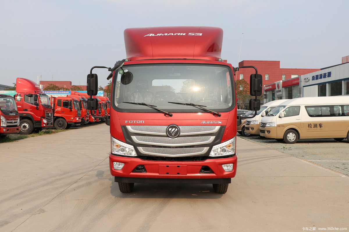 福田 欧马可S3系 高效快递快运版 156马力 5.15米单排厢式载货车