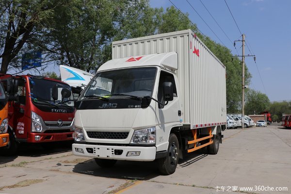 仅售10.58万 宁波森铃江铃顺达厢车促销