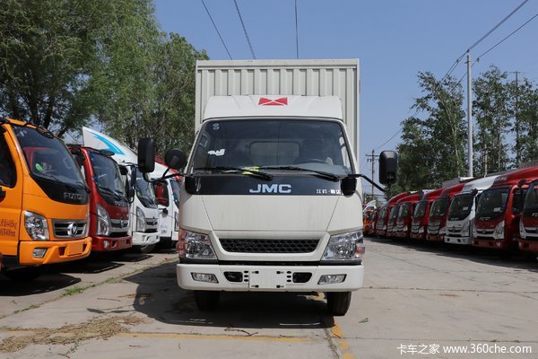 仅售10.58万 宁波森铃江铃顺达厢车促销