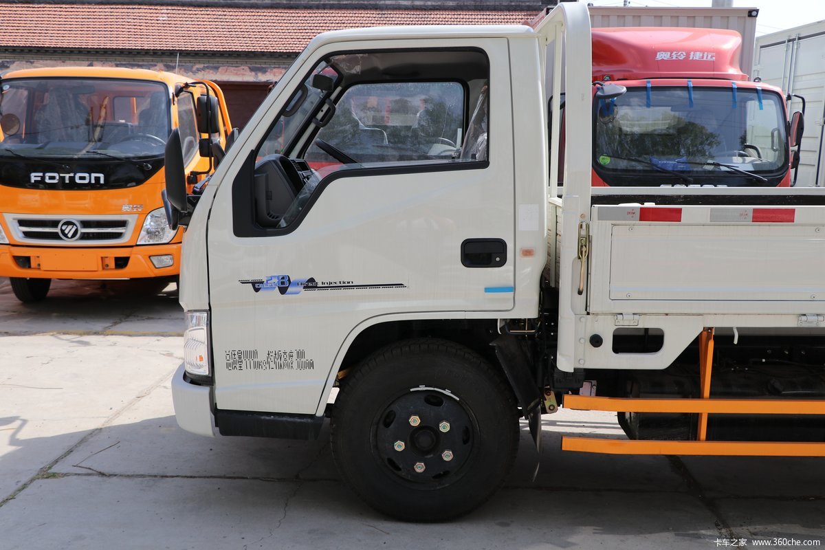 22米单排栏板轻卡(jx1041tg25)>外观> > 江铃汽车 > 顺达窄体 > 江铃