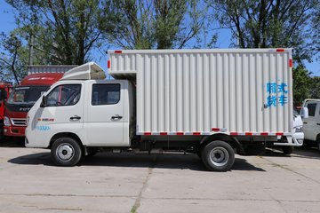 福田祥菱m215l116马力汽油31米双排厢式微卡国六bj5032xxy4av501