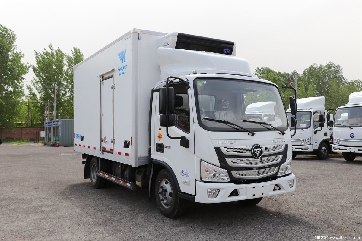 福田 欧马可S1系 160马力 4.08米单排冷藏车(国六)