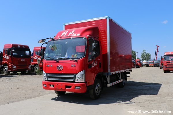 解放 虎VN 110马力 4.21米单排厢式载货车(CA5040XXYP40K2L1E5A84)