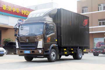 中国重汽HOWO 统帅 160马力 5.15米单排厢式载货车(国六)(ZZ5087XXYG3815F183)