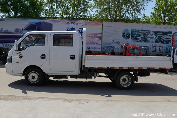 2年免息 东风途逸T5双排3米载货车仅售7.58万