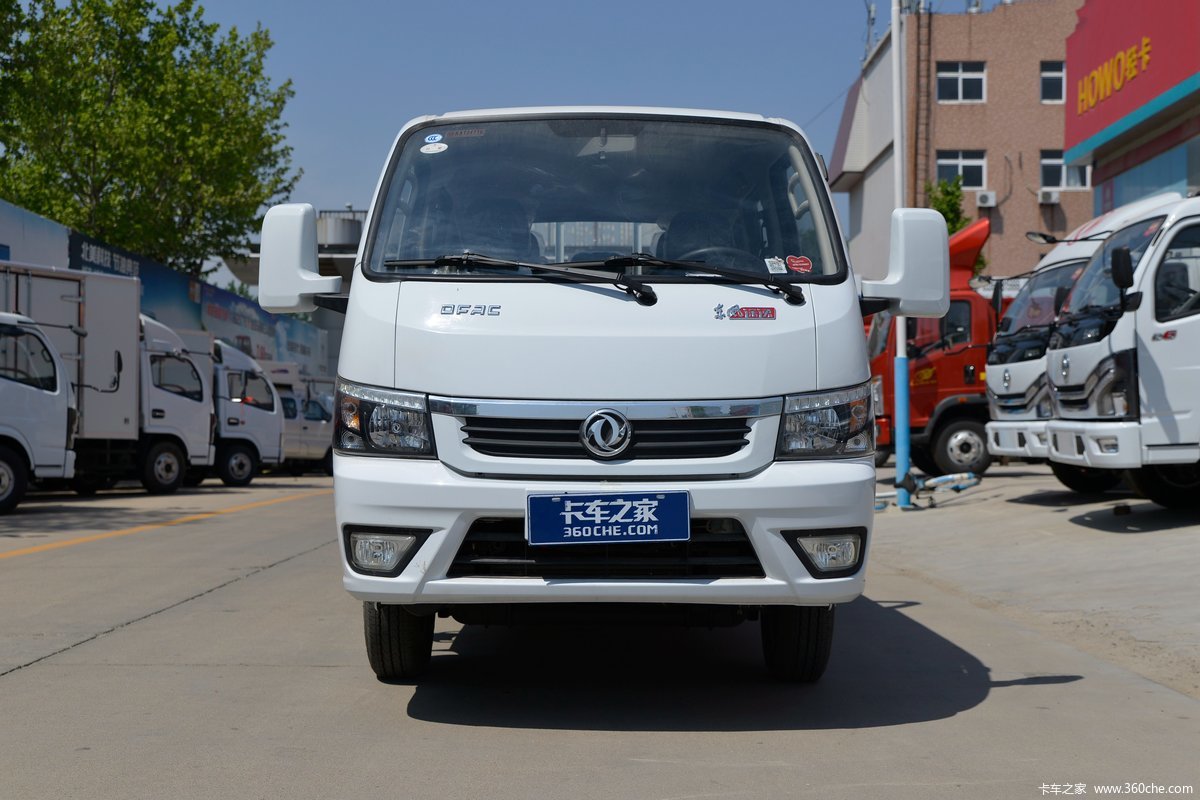 东风途逸 T5 1.6L 105马力 CNG 3.4米单排仓栅式小卡(宽轮距)(国六)
