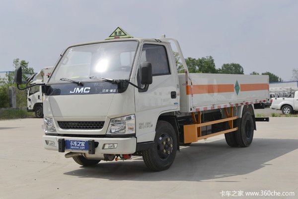 江铃 顺达宽体 116马力 4X2 4.215米气瓶运输车(JMT5040TQPXG2)