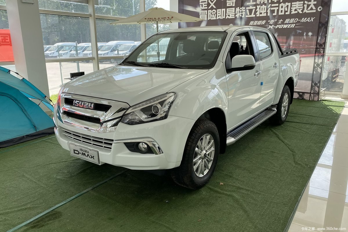 江西五十铃 D-MAX 2020款 舒适型 1.9T柴油 四驱 手动 双排皮卡(国六)