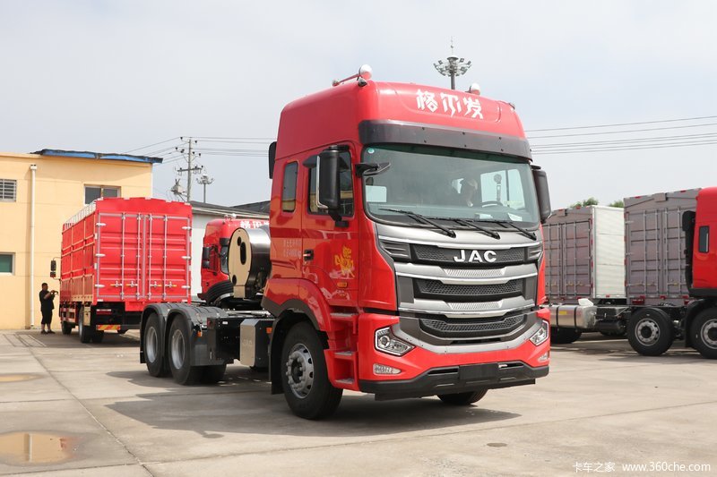 【图】江淮 格尔发a5w重卡 2020款 460马力 6x4 lng牵引车(国六)(hfc