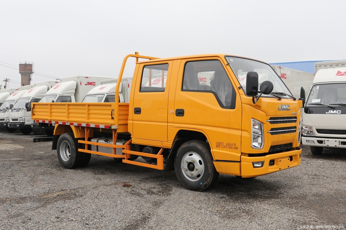 265米双排栏板轻卡(国六)(jx1041tsg26)>外观> > 江铃汽车 > 新款顺达