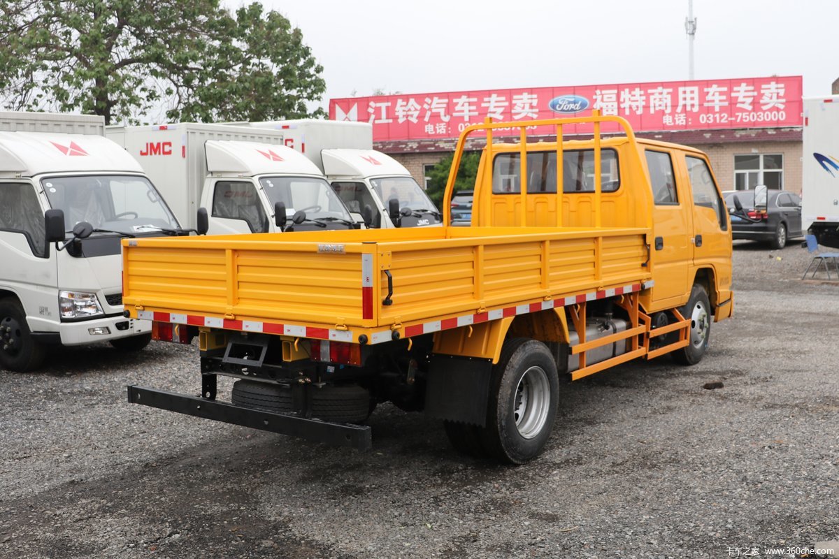 265米双排栏板轻卡(国六)(jx1041tsg26)>外观> > 江铃汽车 > 新款顺达