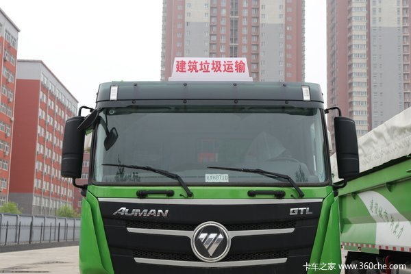新车到店 北京欧曼前四后八自卸车仅需44.8万元