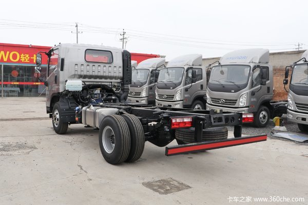 优惠0.58万杭州现代商用车泓图500载货