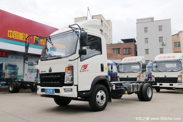 中国重汽HOWO 追梦 经典款 109马力 3.65米单排厢式轻卡(万里扬5挡)(ZZ5047XXYC3314E145-2)