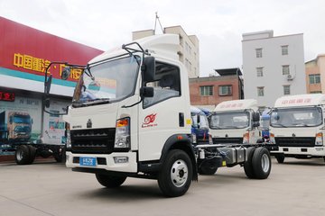 中国重汽HOWO 悍将 156马力 4.165米单排栏板轻卡(ZZ1047F3314E145-1)