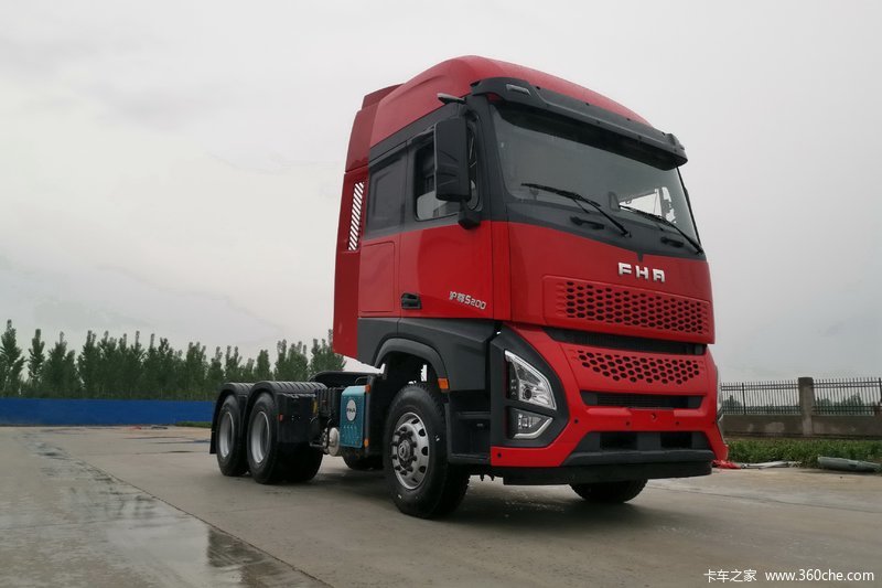 【图】一汽凌河 沪尊s200重卡 智尊版 500马力 6x4 牵引车(cal4253c4