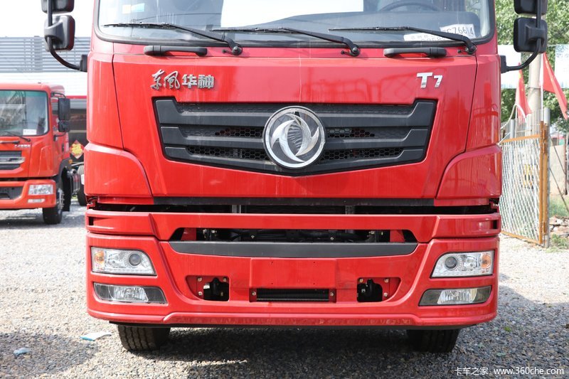 【图】东风华神 t7重卡 质领版 460马力 6x4 牵引车(eq4250vfv)_实拍