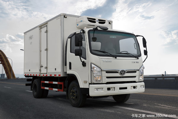 三环十通 T3创客 130马力 4X2 4.15米冷藏车(STQ5041XLCN5)