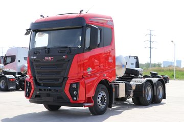 江铃重汽 威龙HV5重卡 460马力 6X4 LNG牵引车(国六)(高保险杠)(SXQ4250J4B4N6)