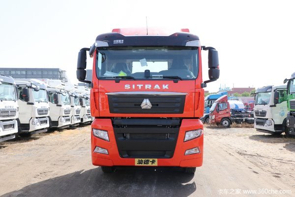 中国重汽 汕德卡SITRAK G7重卡 430马力 6X4 AMT自动挡牵引车(国六)(ZZ4256V324HF1B)
