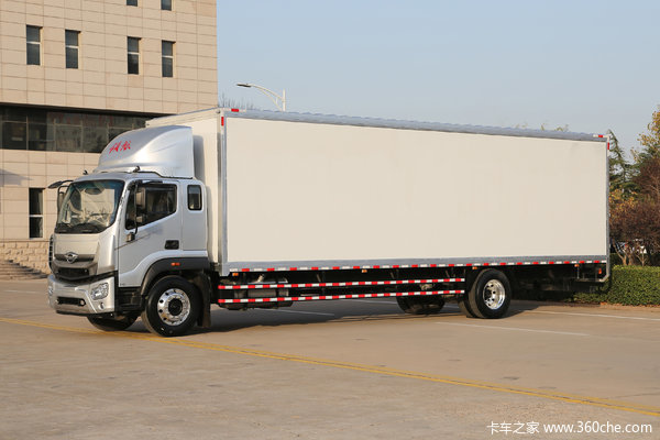 福田时代 领航ES7 220马力 4X2 9.8米厢式载货车(国六)(BJ5184XXYKPFN-02)