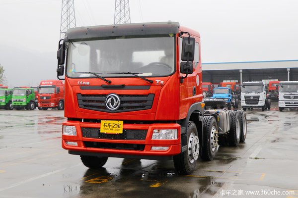 东风华神 T5 300马力 8X4 6米自卸车(10T加强后桥)(EQ3318GL6D)