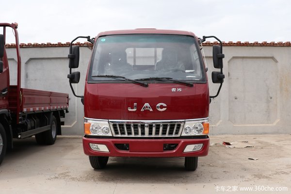 江淮 骏铃E3 95马力 3.37米排半厢式轻卡( HFC5040XXYP93K1B4V-S)