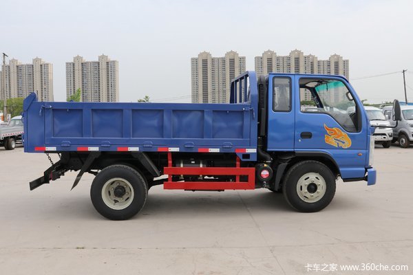 中国重汽 豪曼H3 150马力 4X2 3.85米自卸车(130前顶)(ZZ3048G17EB1)