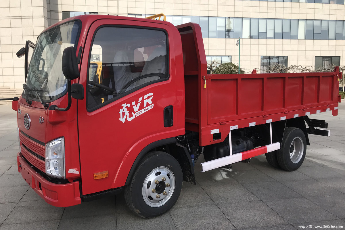 解放 虎VR 110马力 4X2 3米自卸车(国六)