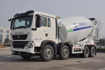 中国重汽 HOWO T5G 340马力 8X4 7.8方混凝土搅拌车(东岳牌)(ZTQ5319GJBZ7N30E)