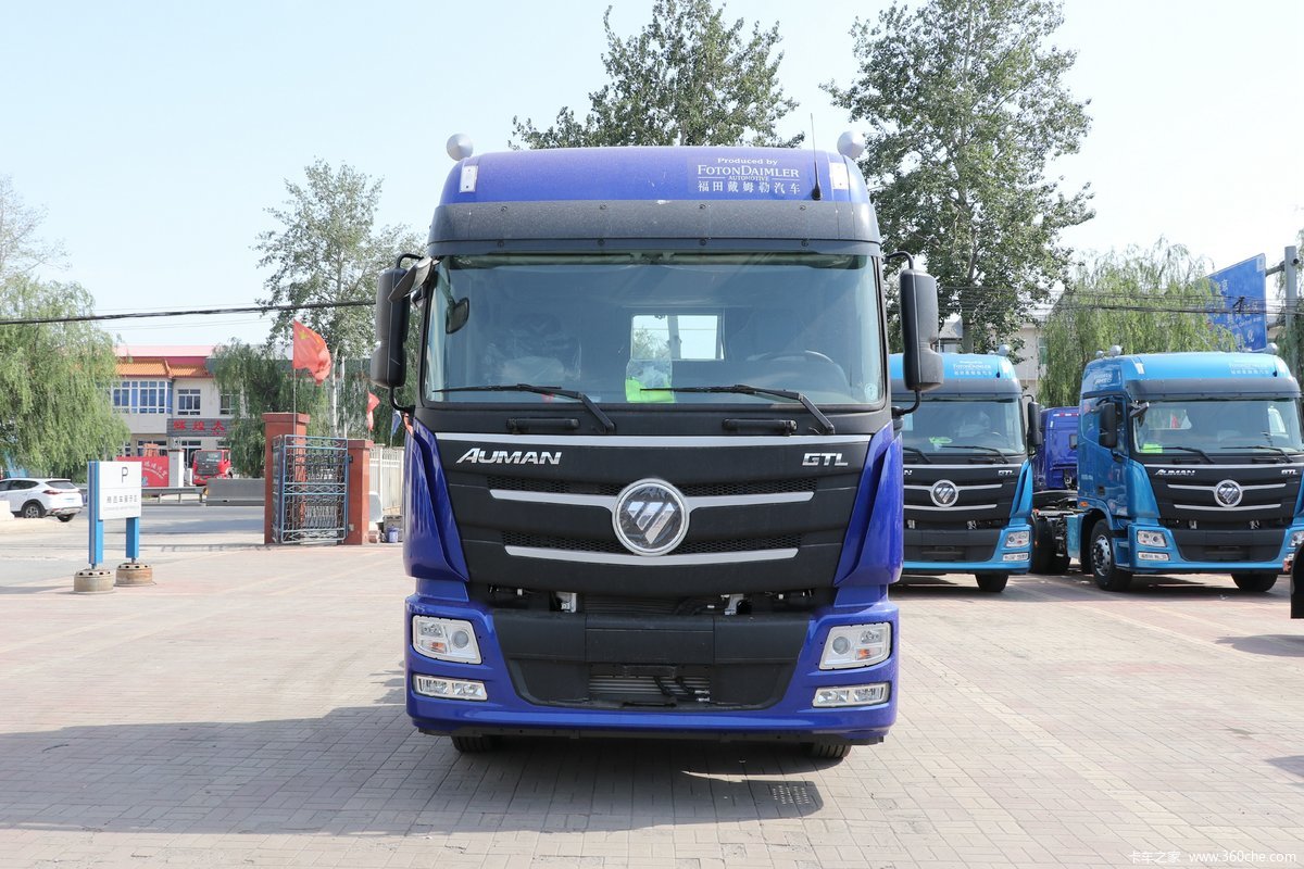 【图】福田 欧曼gtl 6系重卡 430马力 6x4牵引车(bj4259snfkb-ae)