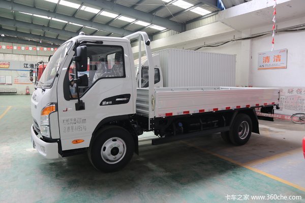 江淮康铃j5132马力415米单排厢式轻卡