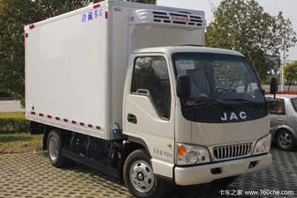 江淮 康铃J3 88马力 4X2 3.7米冷藏车(HFC5040XLCP93K1B4V)
